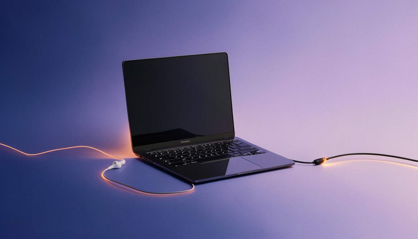 Modern laptop computer